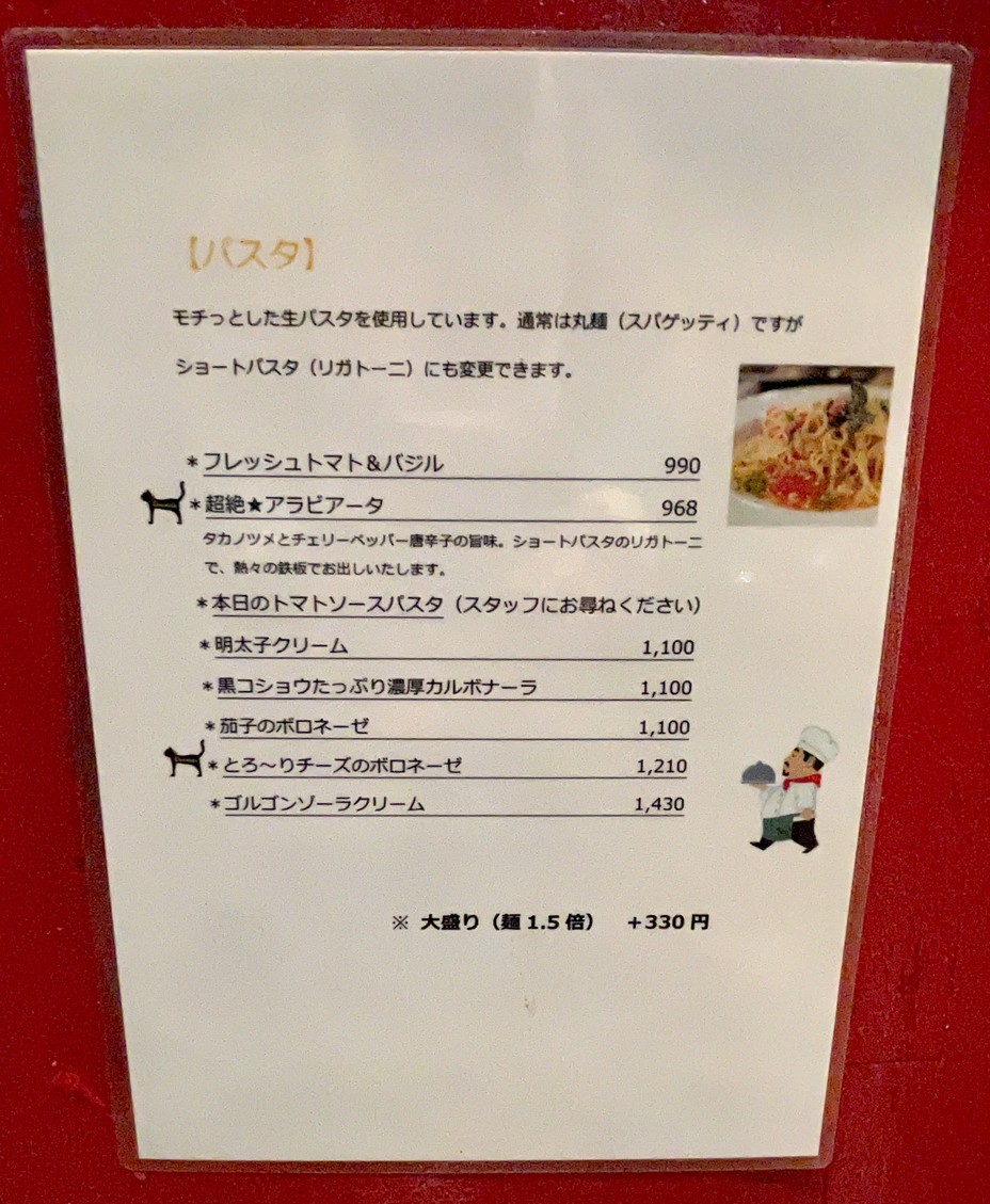 Osteria Cozorite menu 2