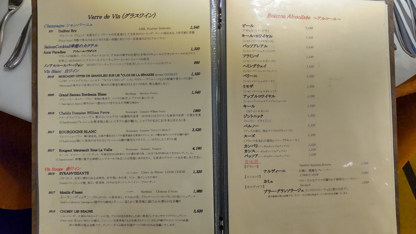 Restaurant Perfumes menu 6