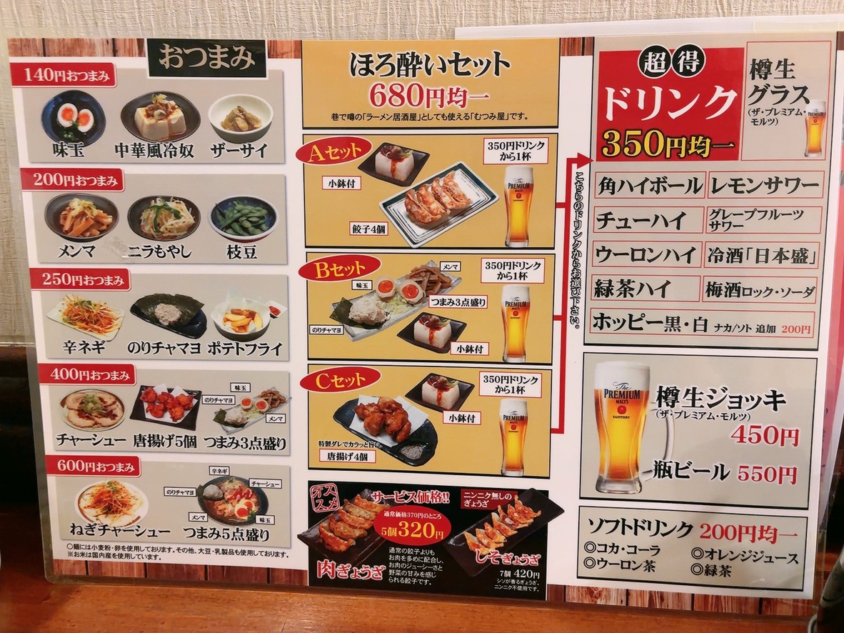 Mutsumi-ya Komagome menu 5