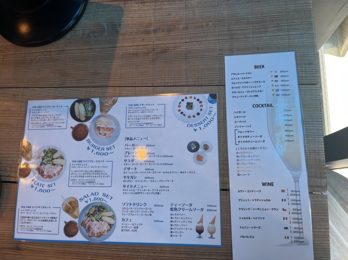 Steak & Hamburguesa THE KBB menu 2