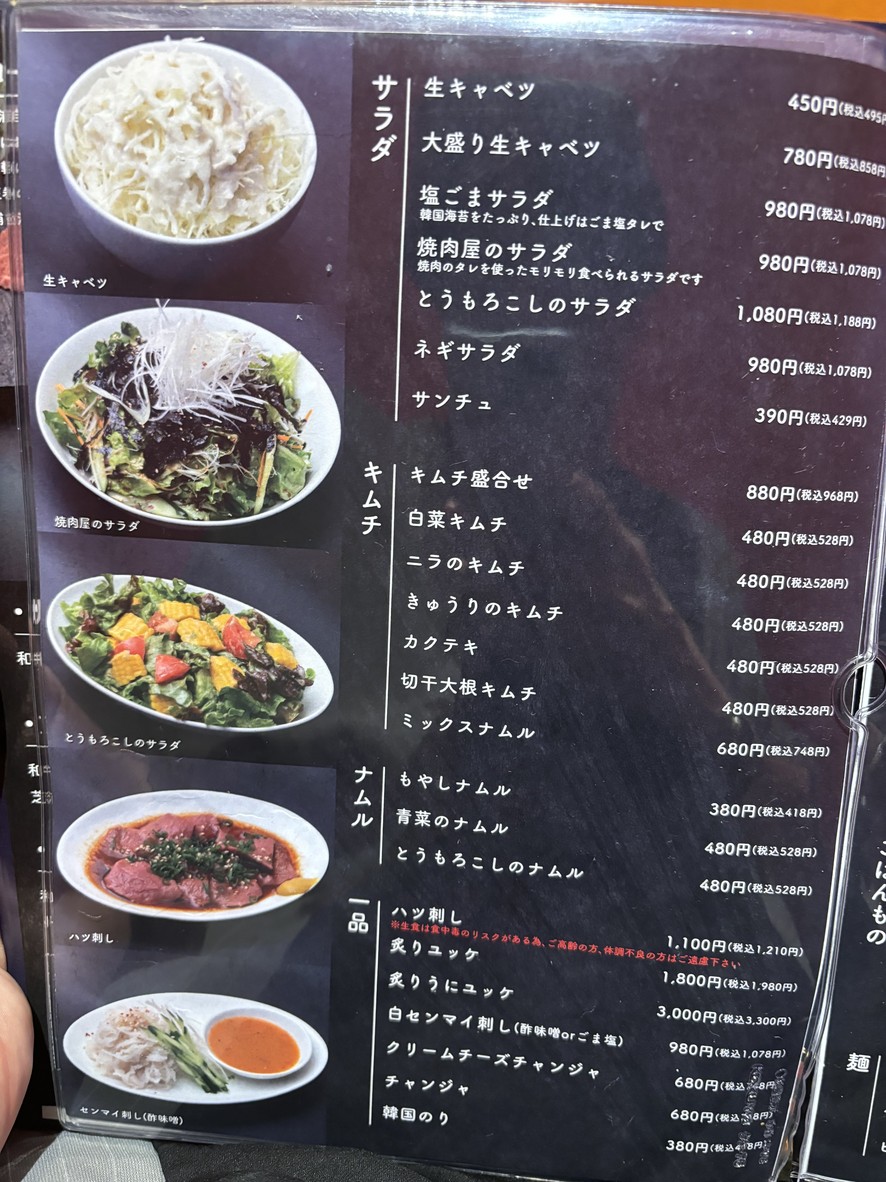 Shibaura menu 5