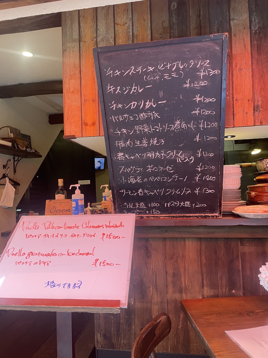 Camino de Santiago menu 1