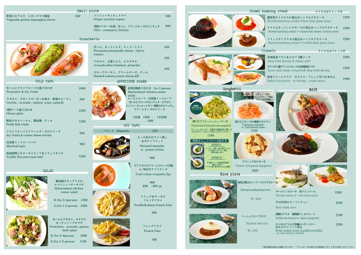 blue terminal menu 1