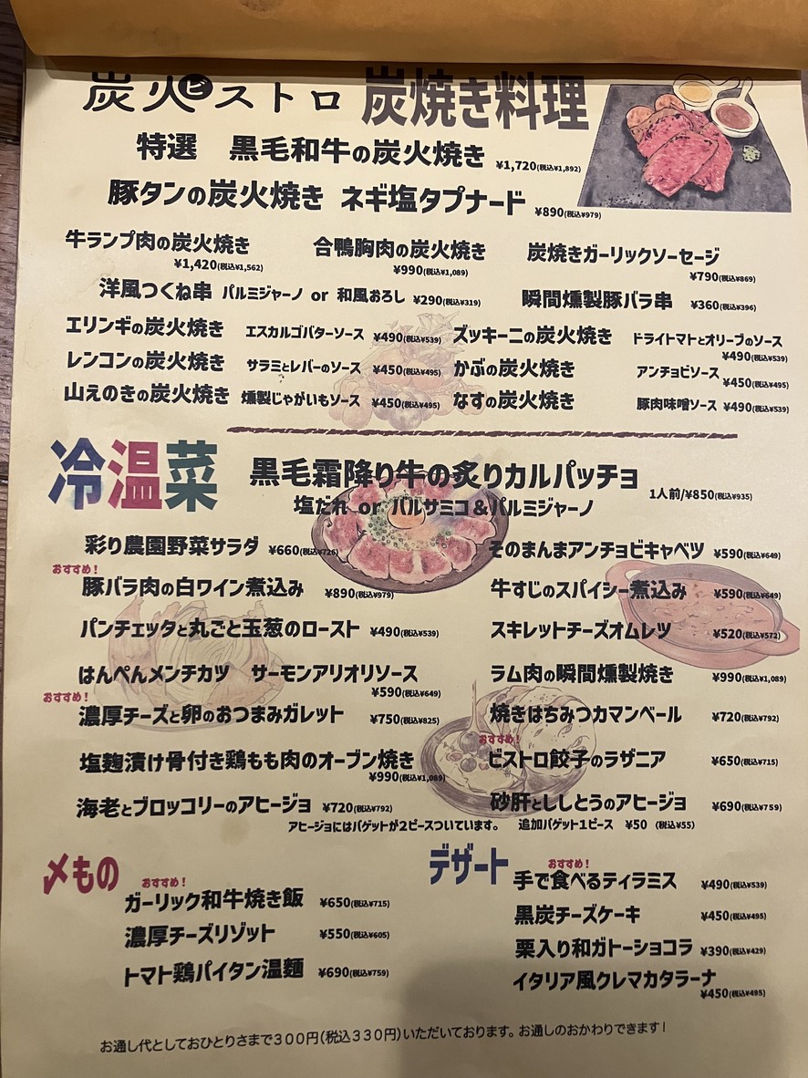 Meet Meats 5-bar menu 4