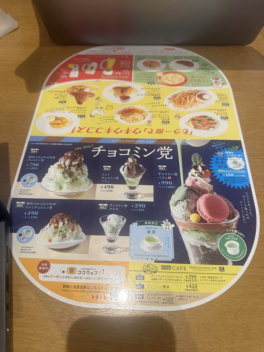 Coco's Restaurant menu 8
