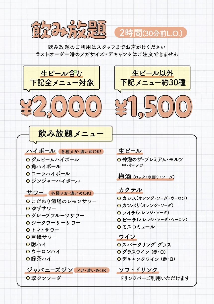 Fire Chicken Ueno Iriya Shop menu 9