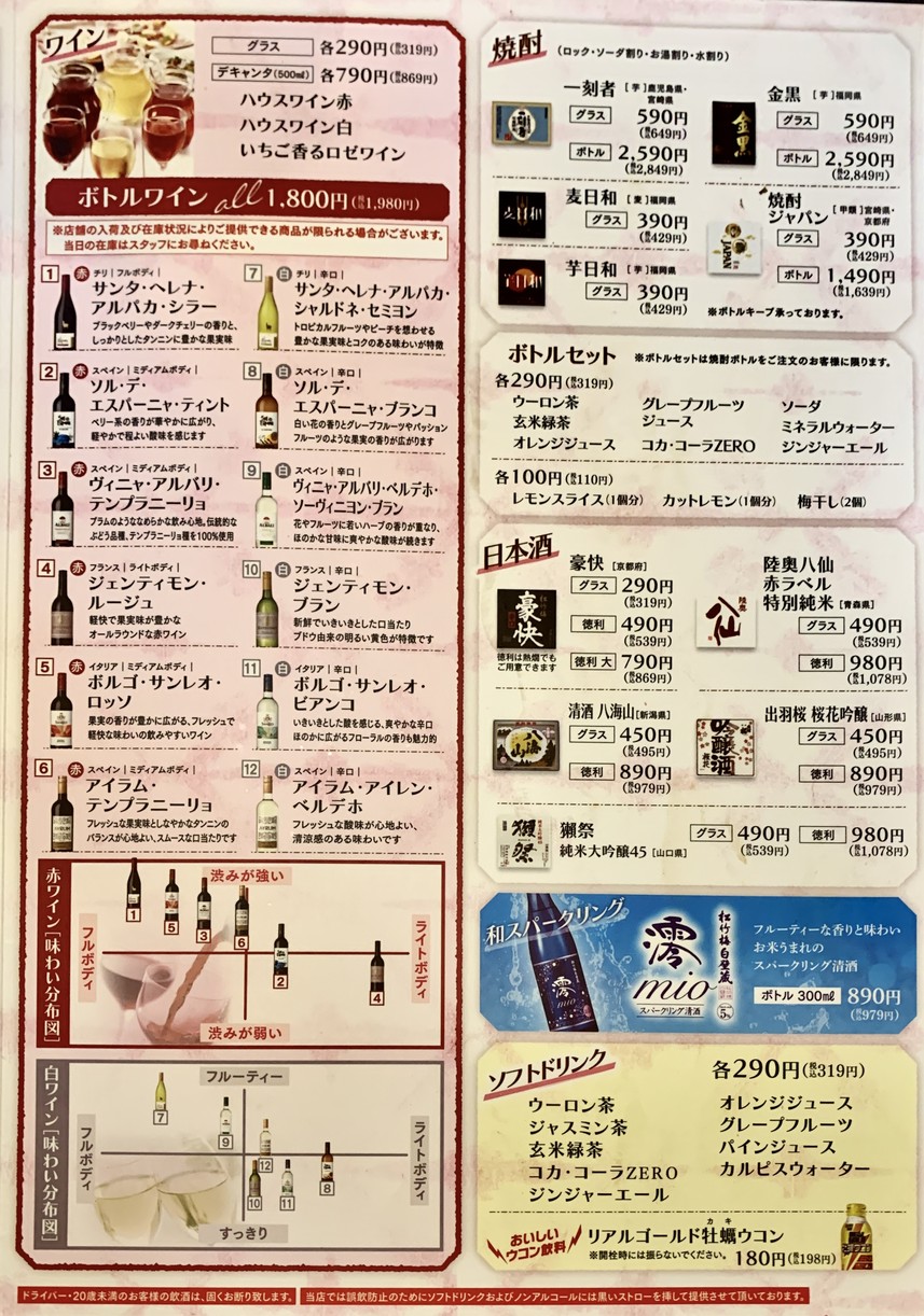 Doma-Doma menu 3