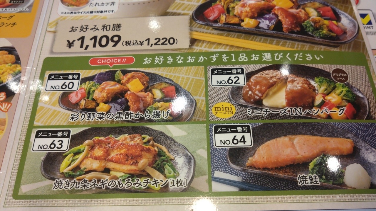 Gusto Setagaya Hachiman-yama menu 7