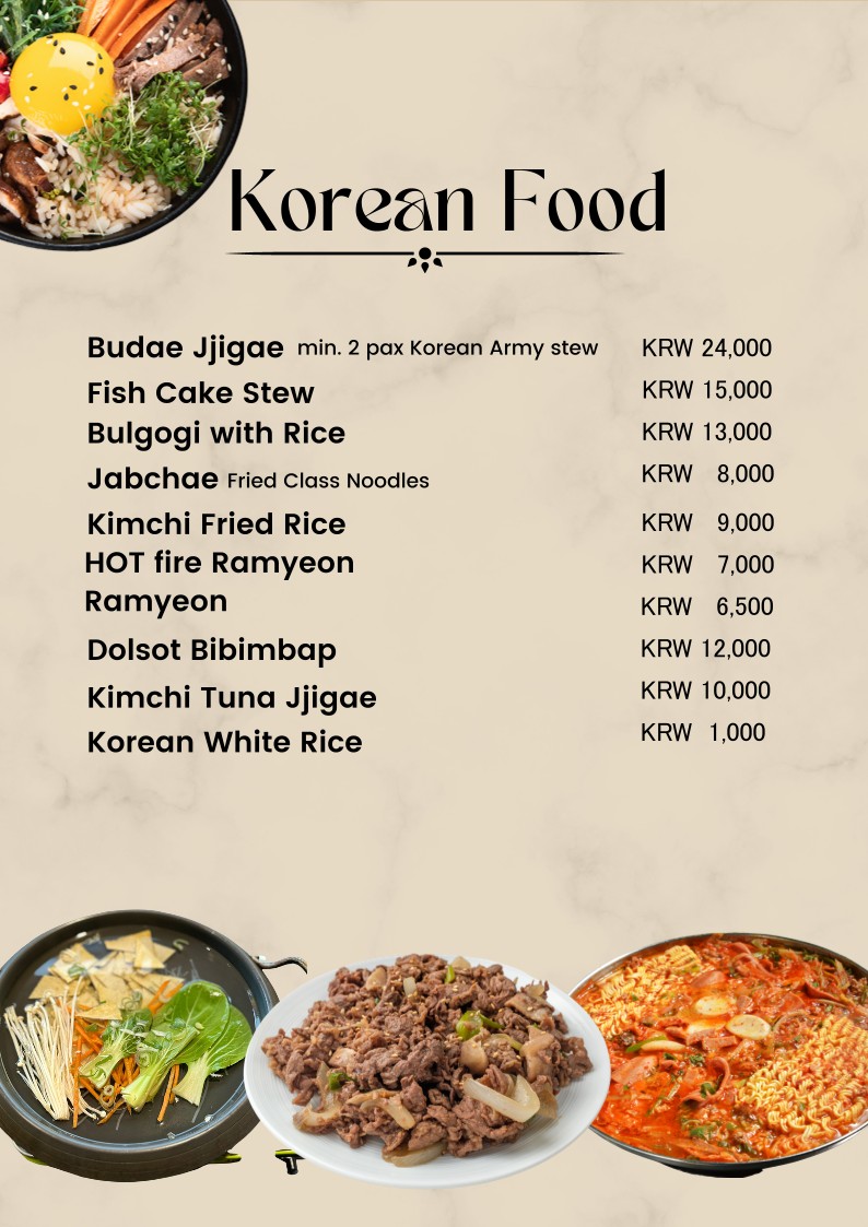 Kampungku Restaurant menu 1
