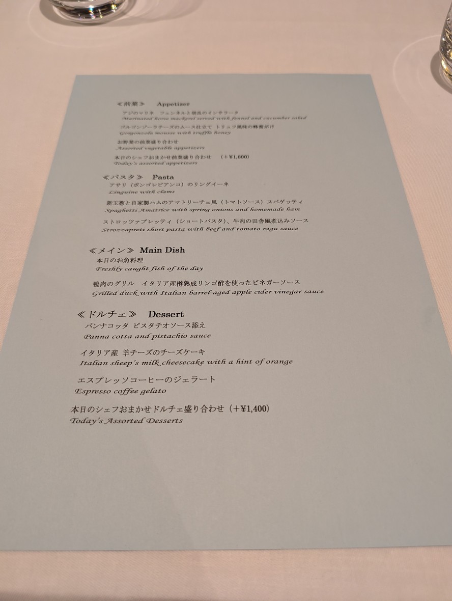 Ristorante L'OSTERIA menu 2