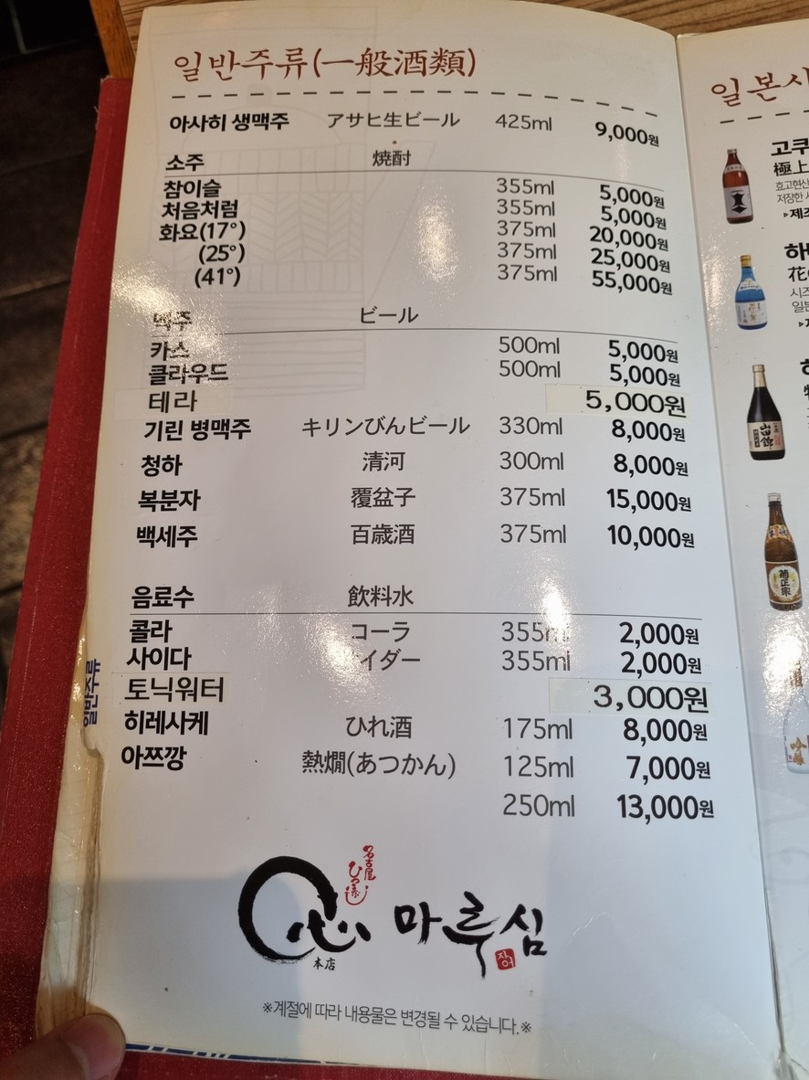 Marusim menu 4