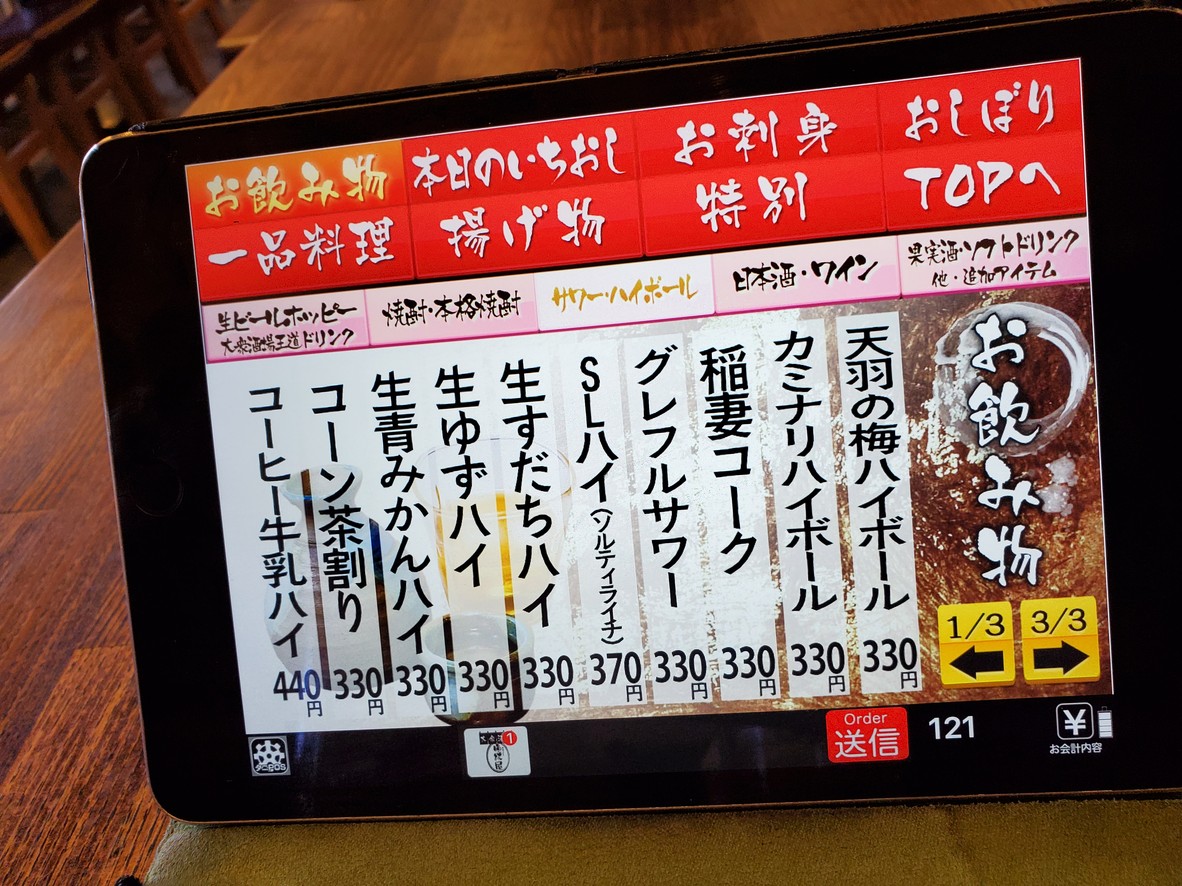 Banpai-ya FUNDES Ueno menu 7