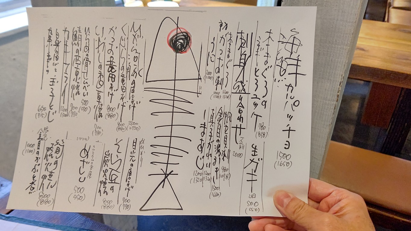 Norihei menu 3