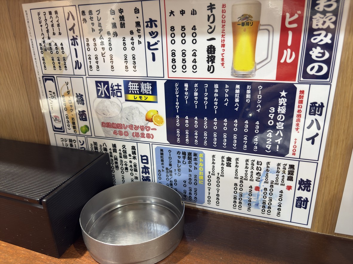 Yakitori Kokekokko Tienda No. 2 menu 1