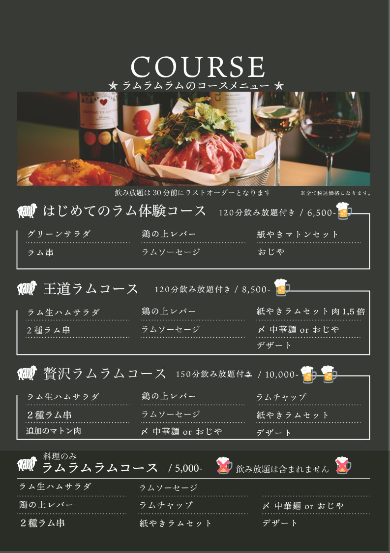 RamRamRam menu 1