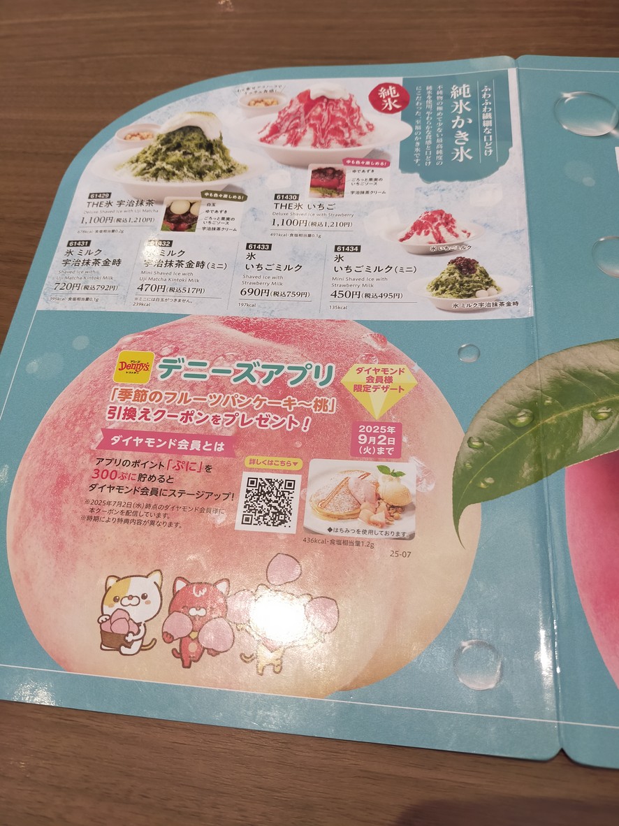 Denny's Seijo menu 8