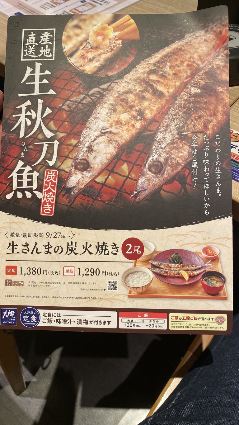 Ootoya menu 2