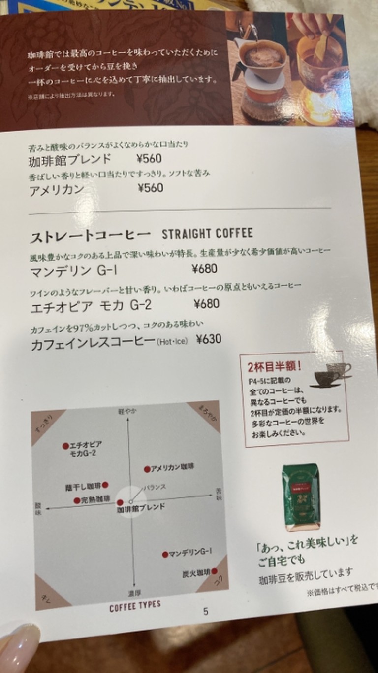 KO:HI:KAN Ōimachi menu 6