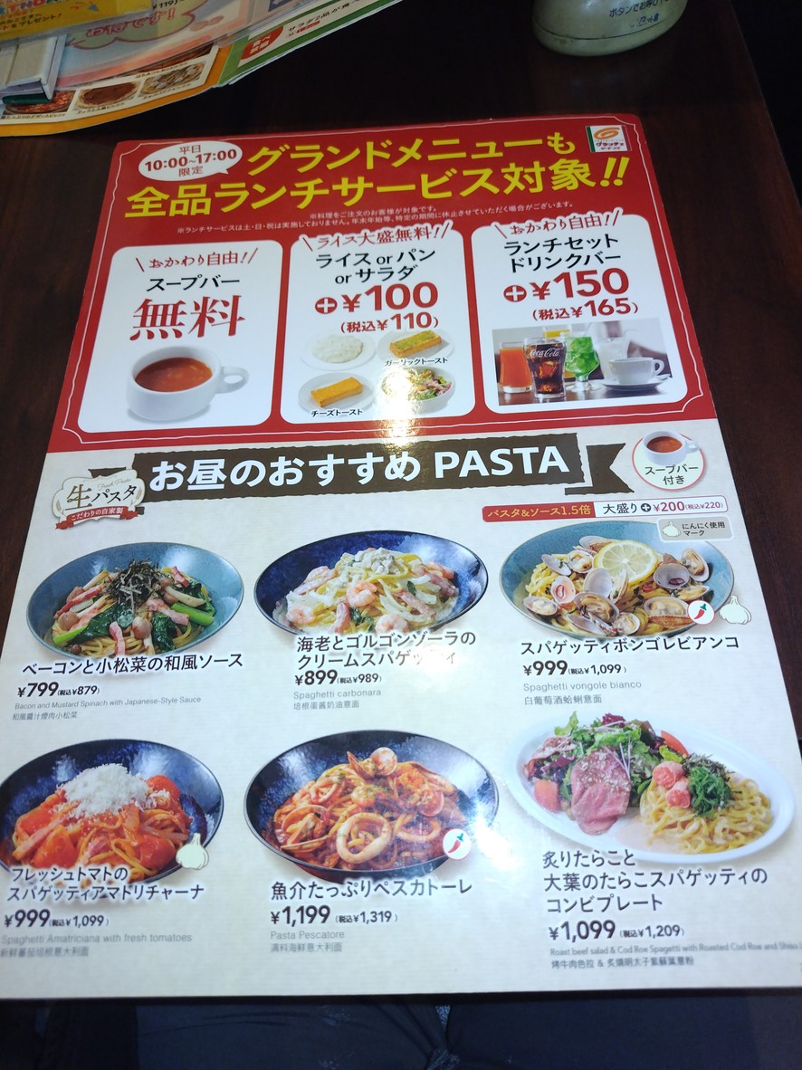 Gratte Gardens Nerima Tsuchida menu 6