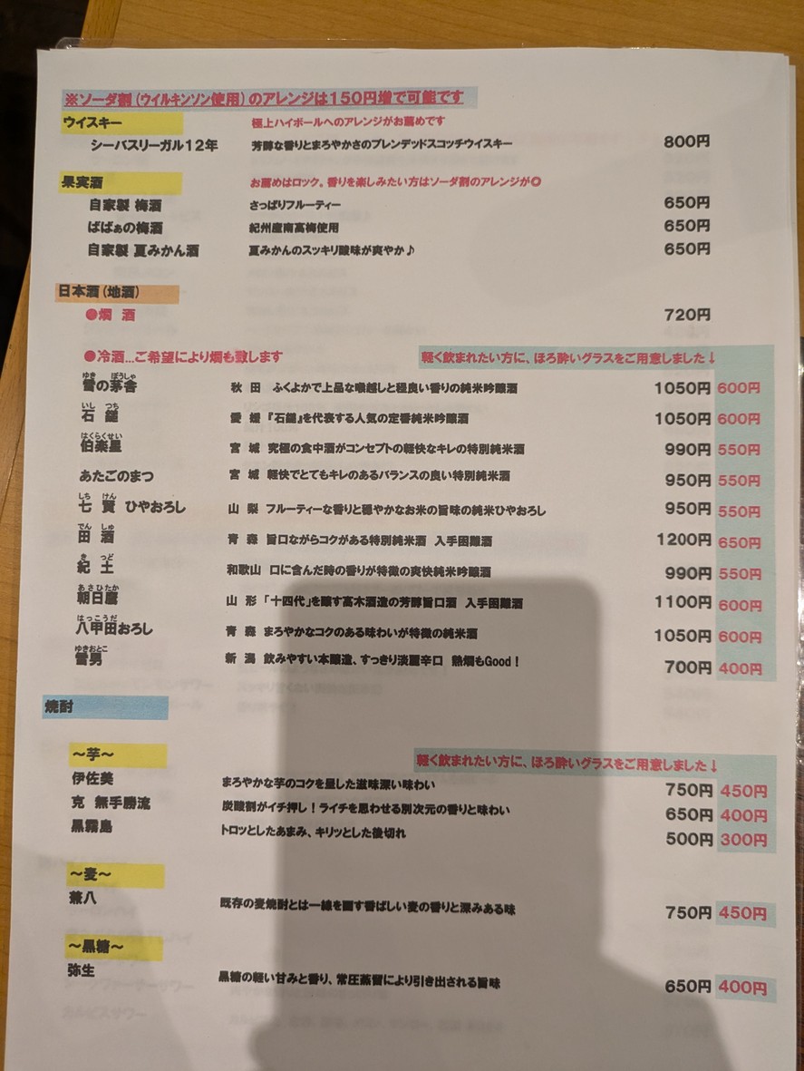 Udon Iyo menu 2