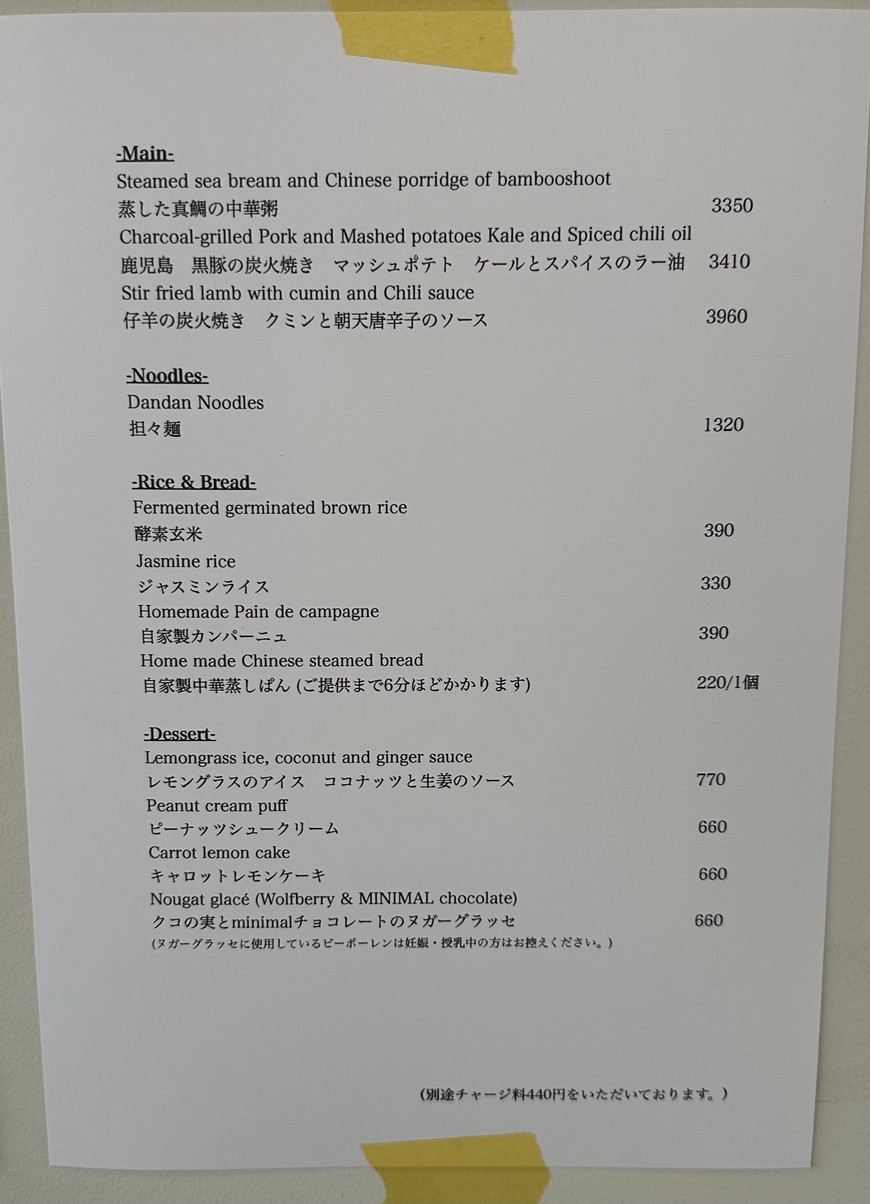 LIKE menu 3