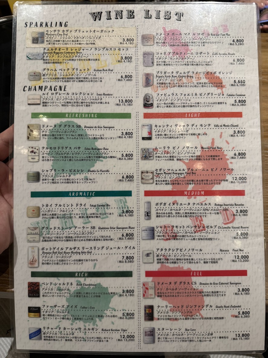 Asian Bistro Dai Kachidoki Branch menu 4