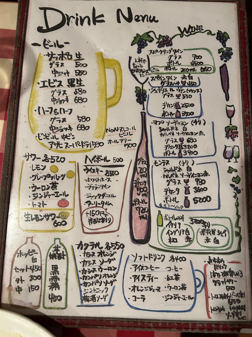 Western Cuisine AIDA menu 4