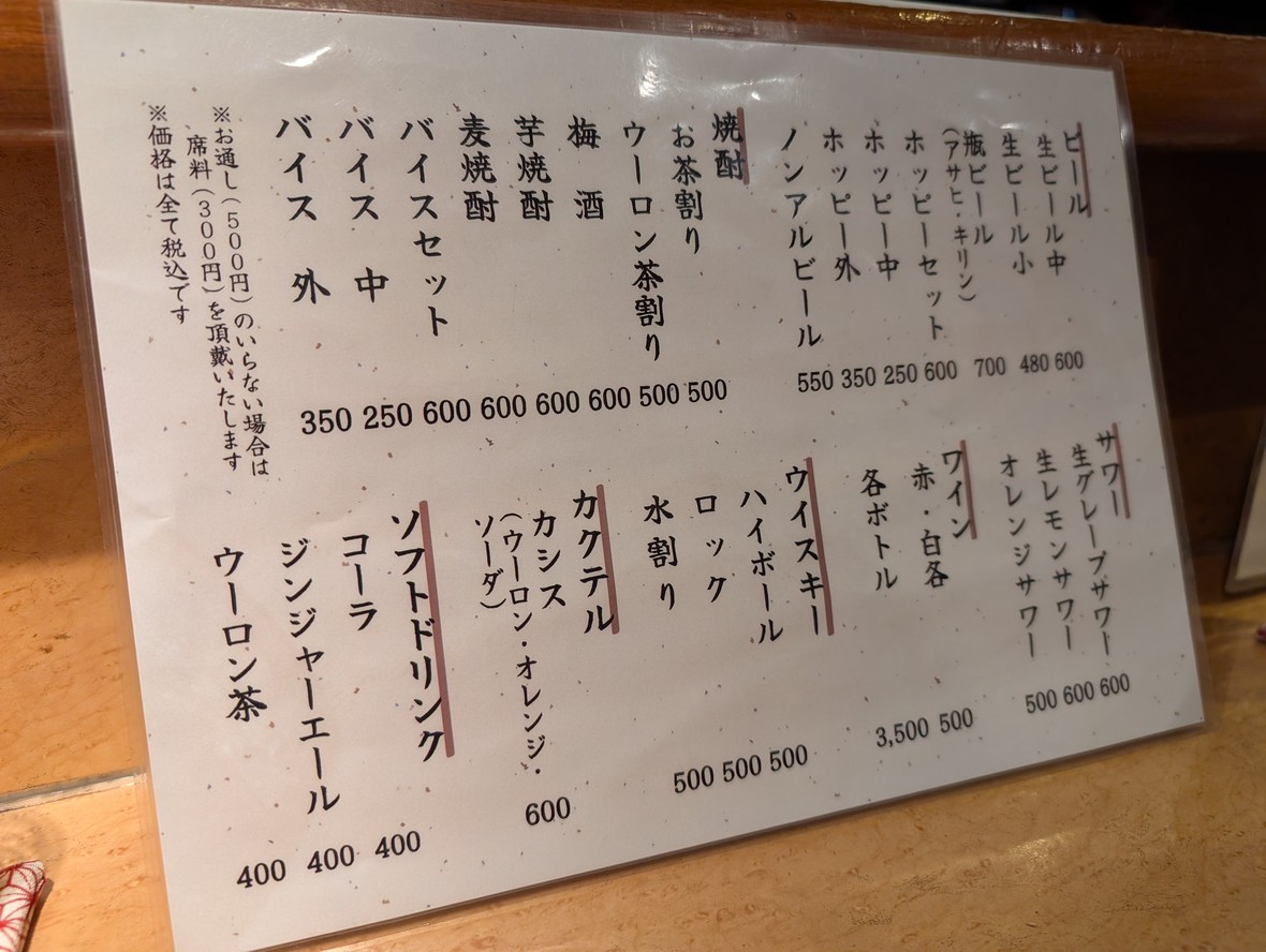 Izakaya Mitsuru menu 3