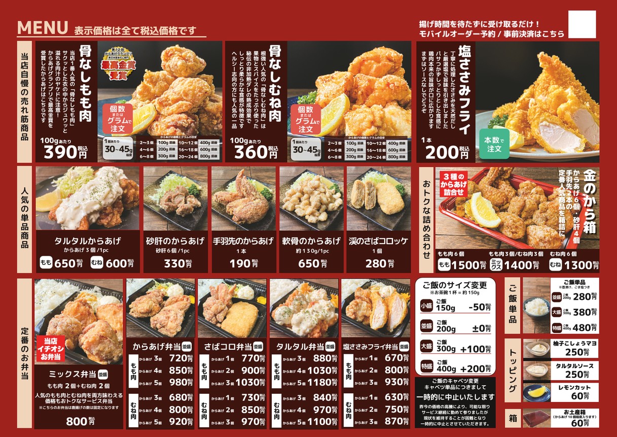 Kei menu 1