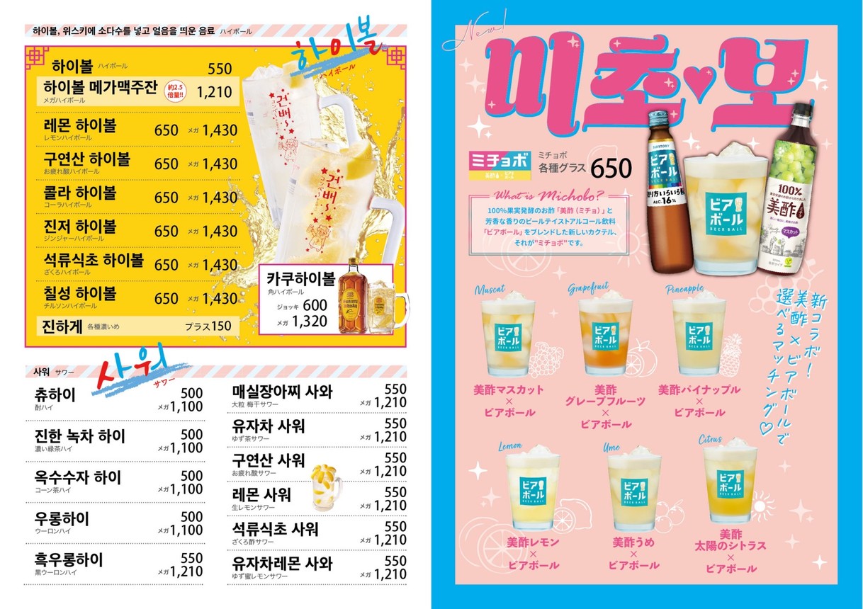 Tienda Dongdaemun Market Asakusabashi Higashiguchi menu 9