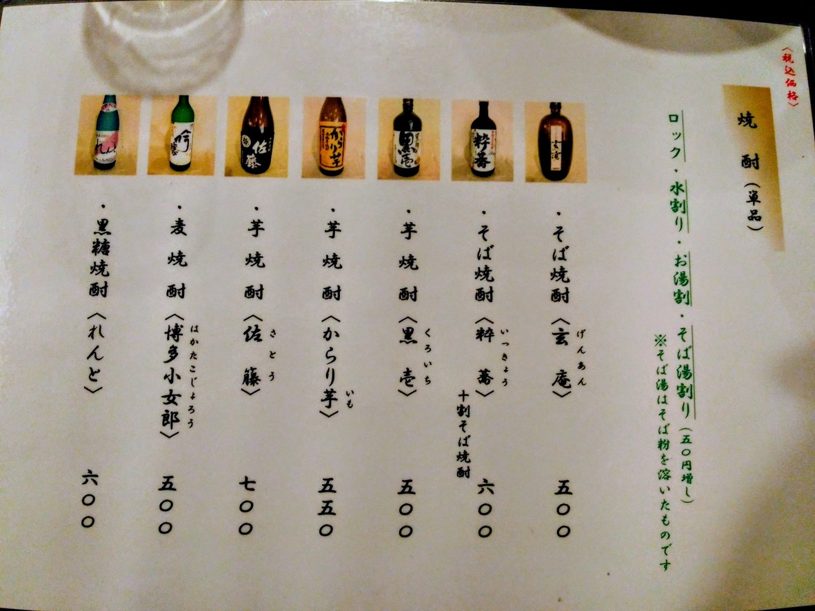 Tsukasa menu 4