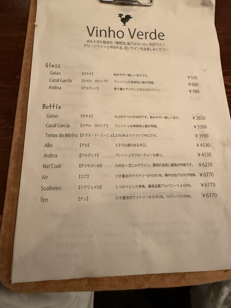 Cristiano's menu 6