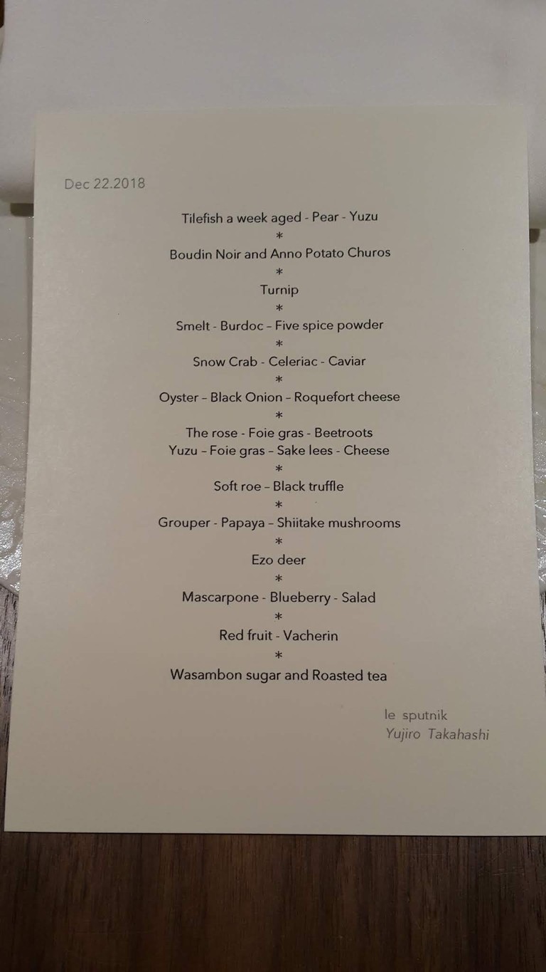 Le Sputnik menu 2