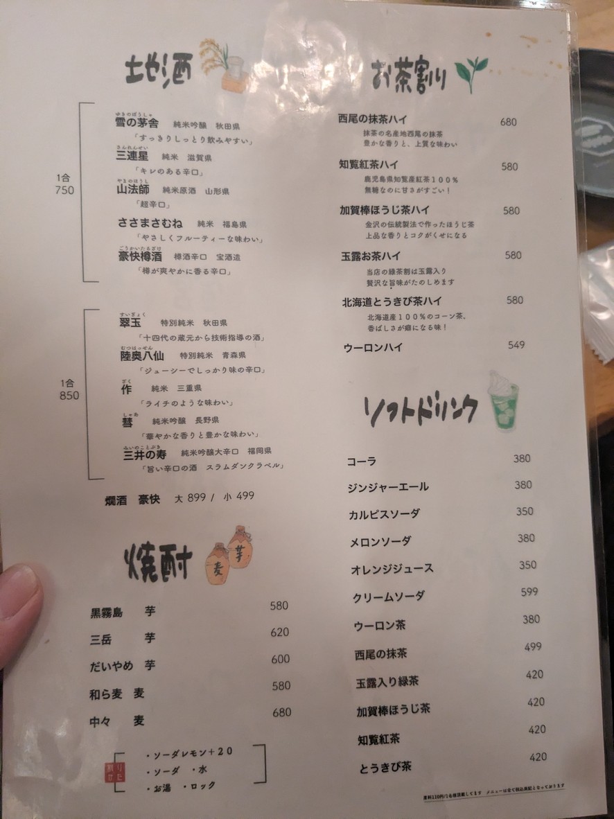Sushi Sumibi (Sangenjaya store) menu 4