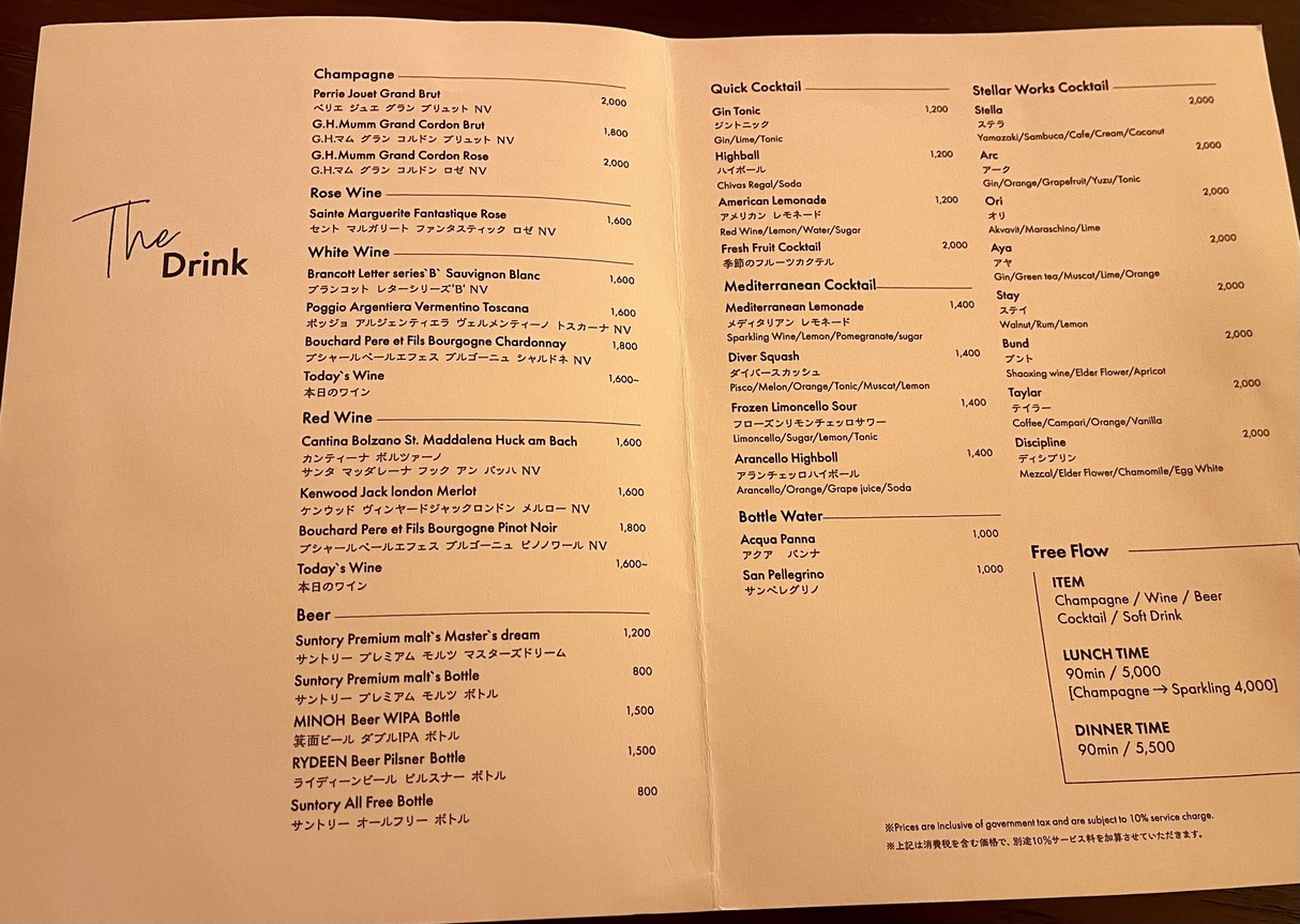 Restaurante y Bar STELLAR WORKS menu 4