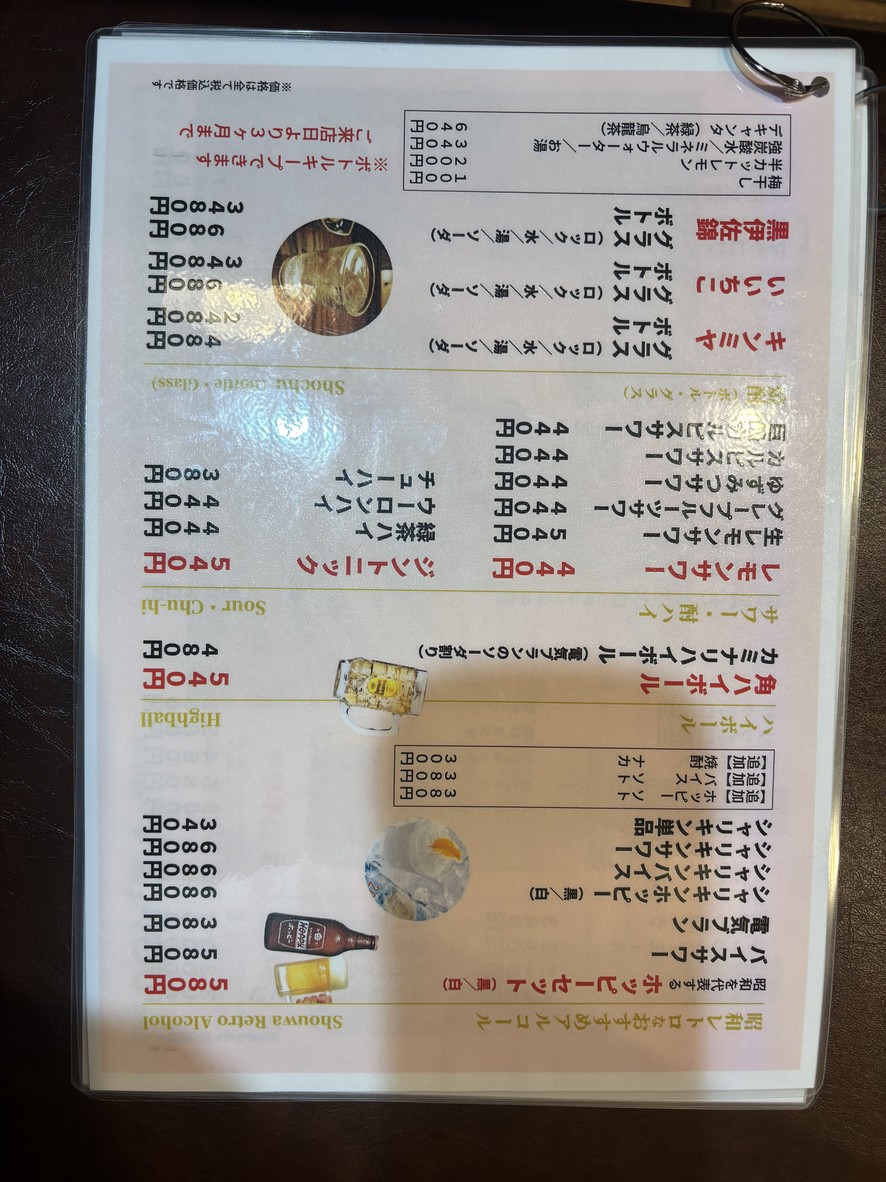 Fukagawa Ichibantei menu 6
