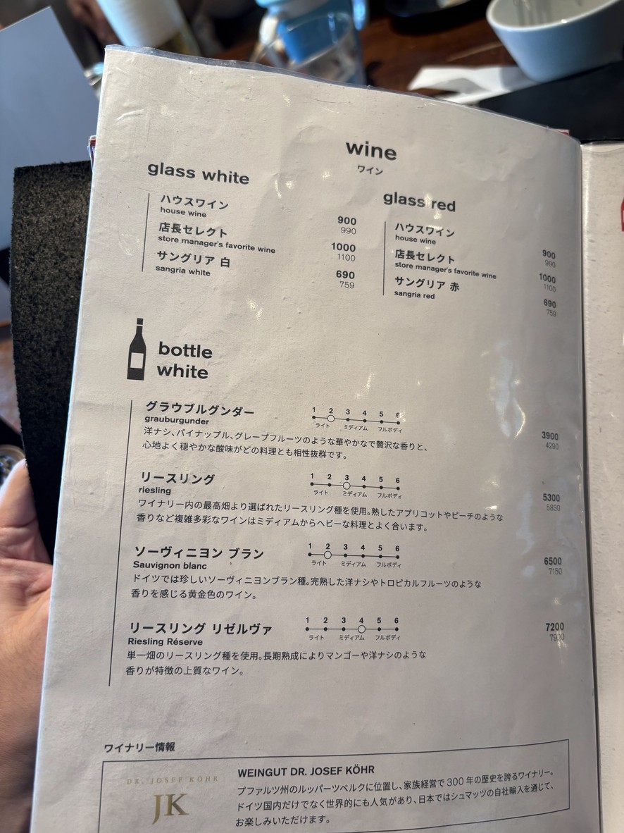 Schmatz Beer Dining - Ariake Garden menu 4
