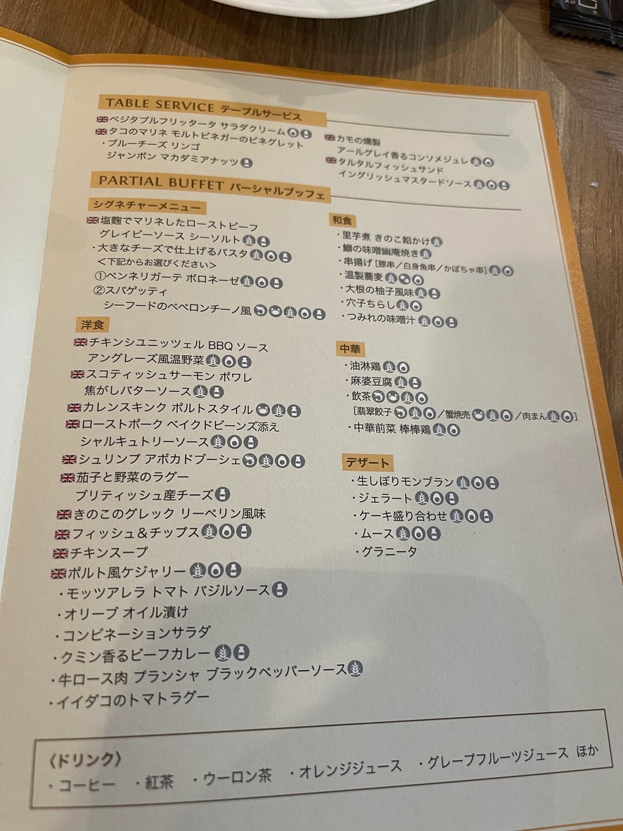 Porto Buffet Restaurant menu 3