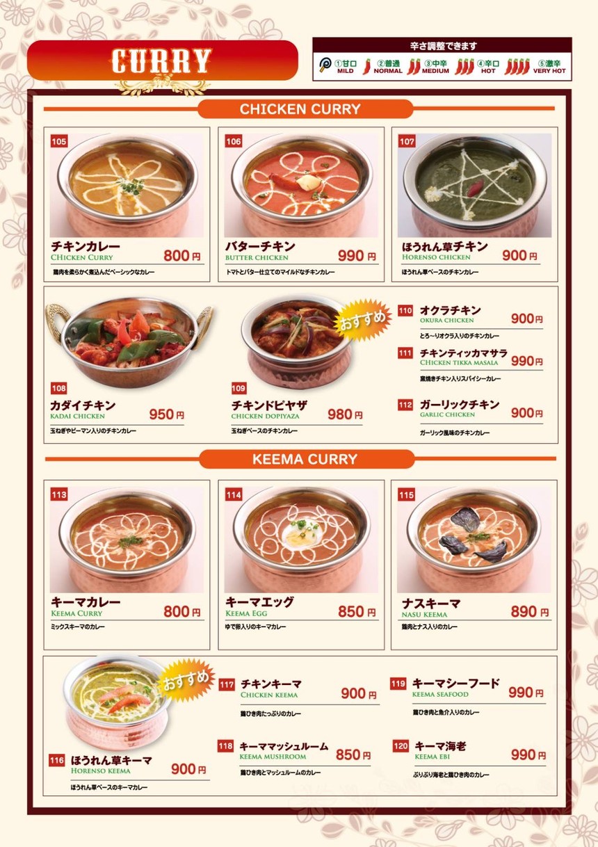BAGAINCHA India cuisine menu 4