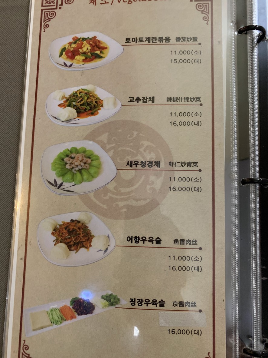 Chinadang menu 6