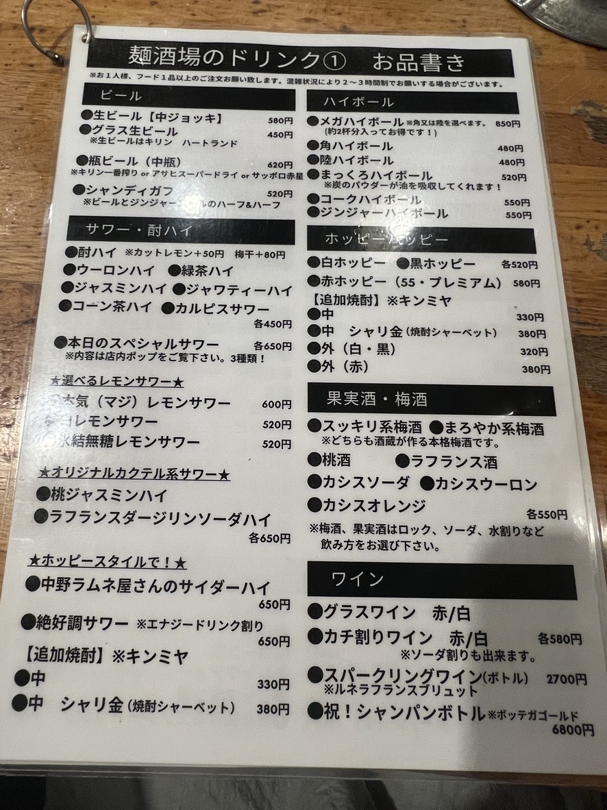 Menbaru Hikaru menu 4