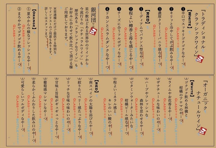 IZAKAYA RESTAURANT YAKIYASAI GINGADAN menu 5