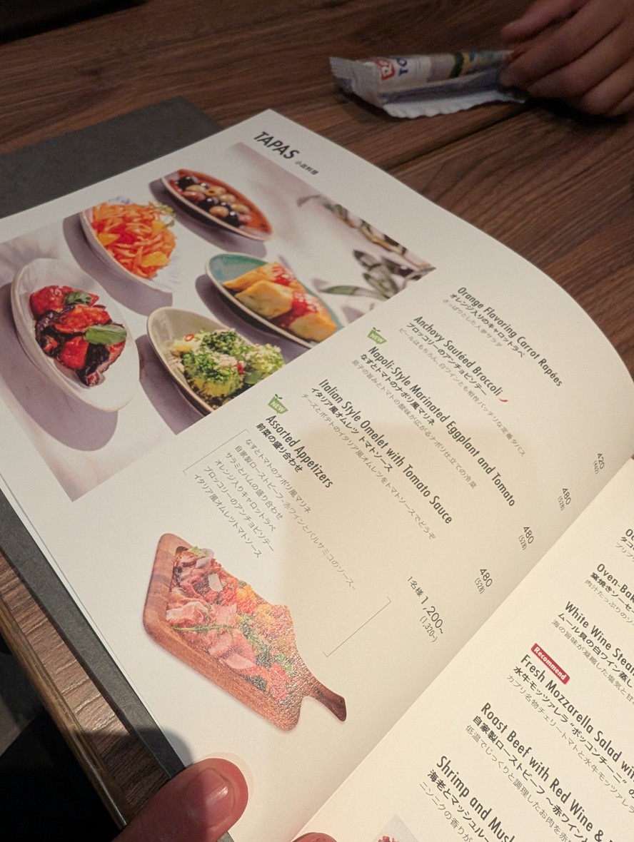 PIZZA SALVATORE CUOMO Tennozu menu 2