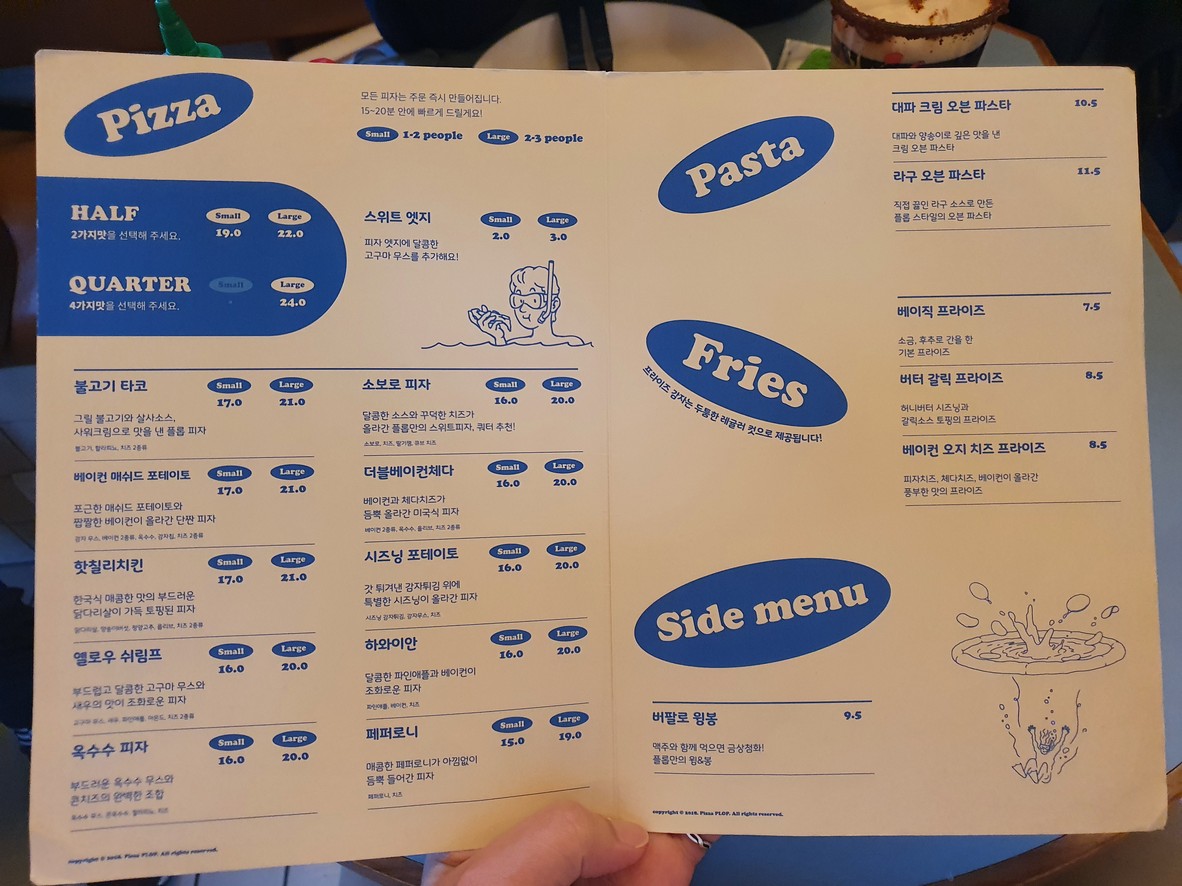 Plop menu 1