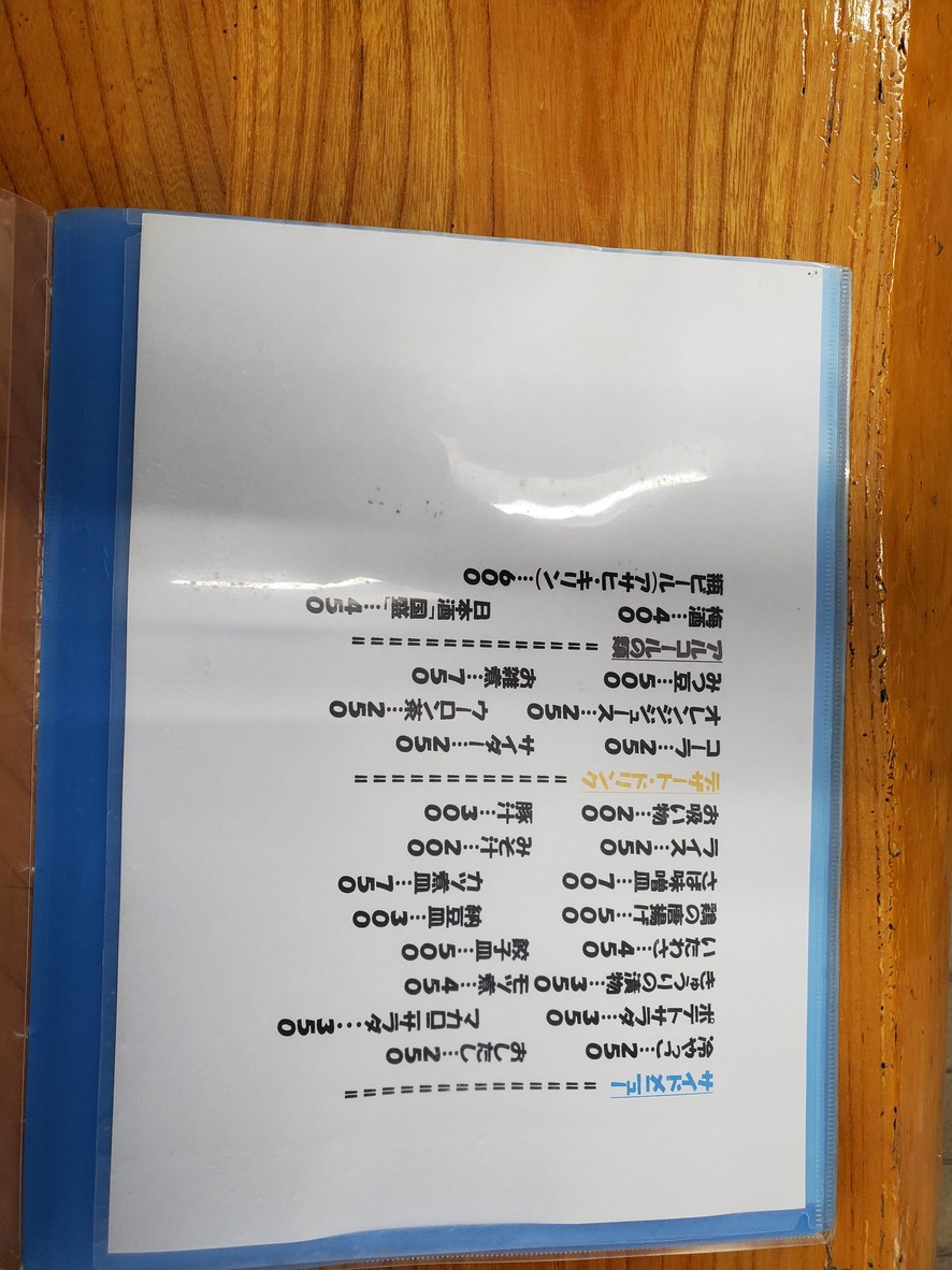 Sakamo Soba Restaurant menu 6