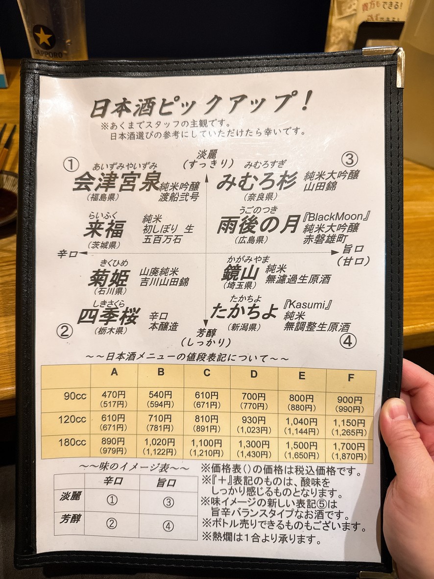 Nosuke menu 3