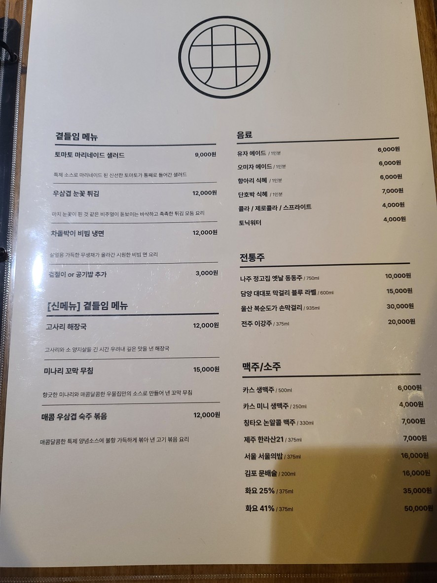 Woo Mool Zip Hongdae menu 4