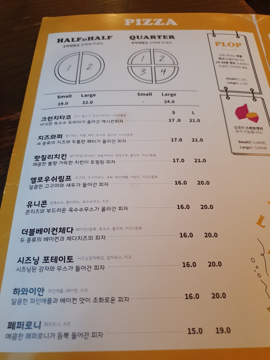 Plop menu 2