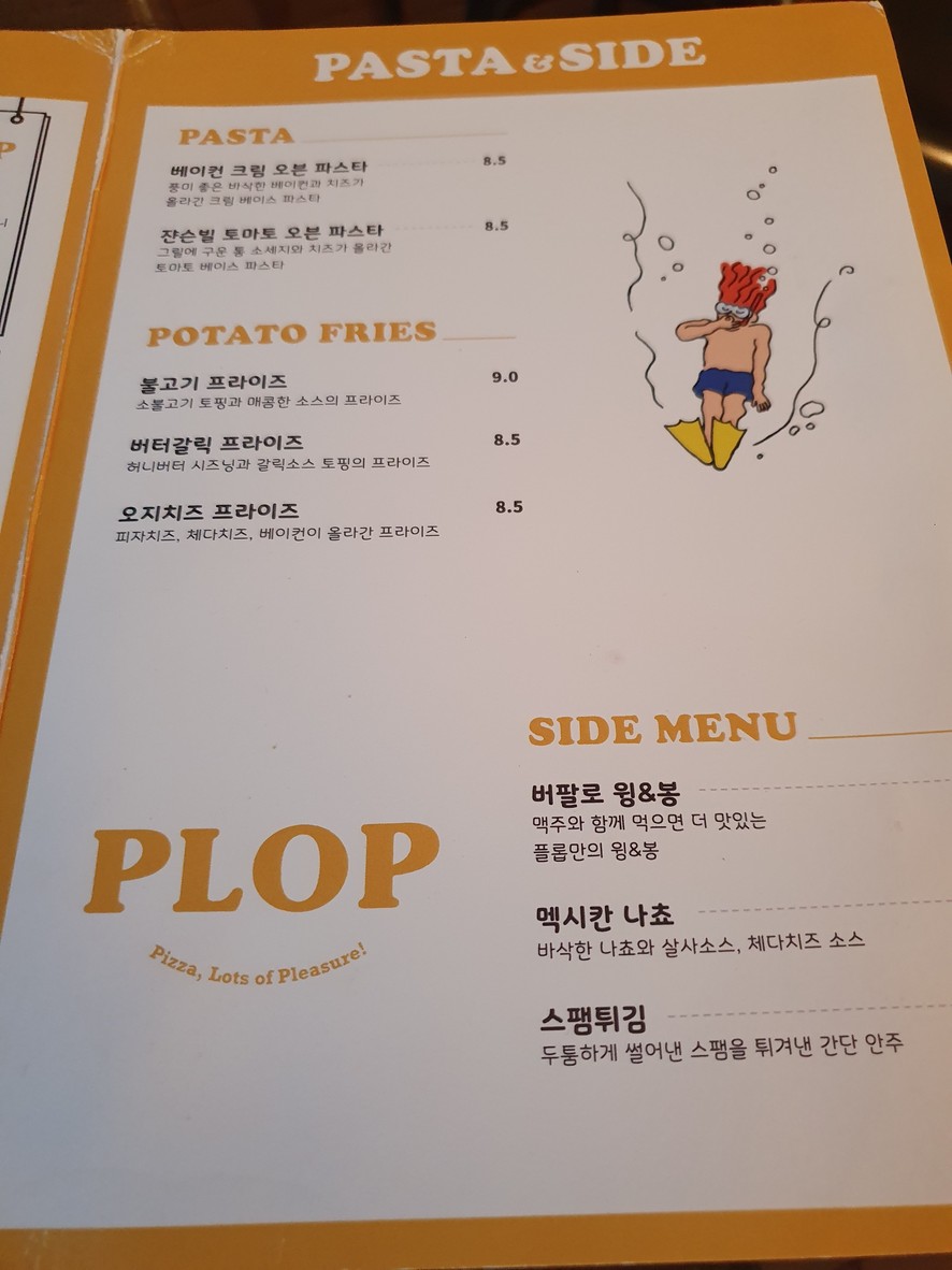 Plop menu 4