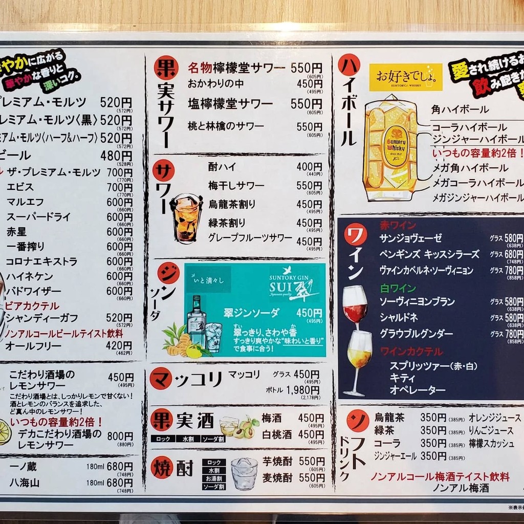 Yakiniku Shokudo Kokoro Lemon-do Honten menu 3